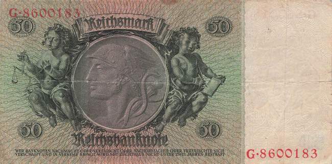 50 Mark 1933 ro.175a O/G